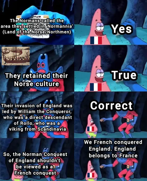 The Normans weren't French