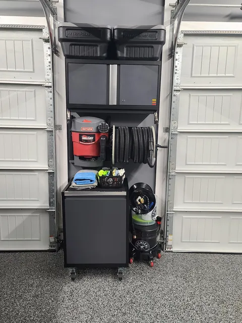 My car detail area (update)