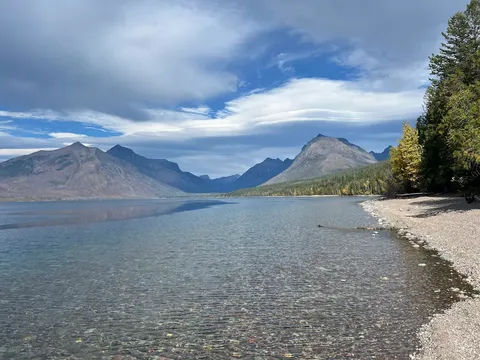 Lake McDonald, Montana, USA [OC] [1360 × 1020]