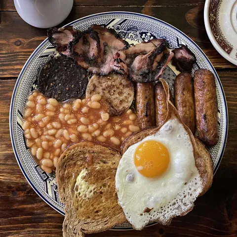[i ate] Irish breakfast!