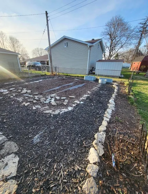 Transformed a small space behind my garage into my dream garden🌻2023 vs. 2024 