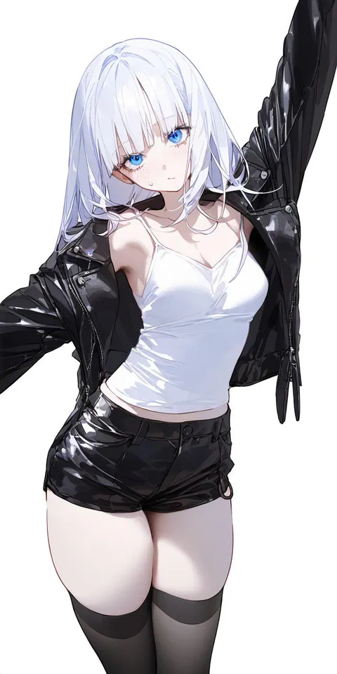 Matching Leather Outfit 