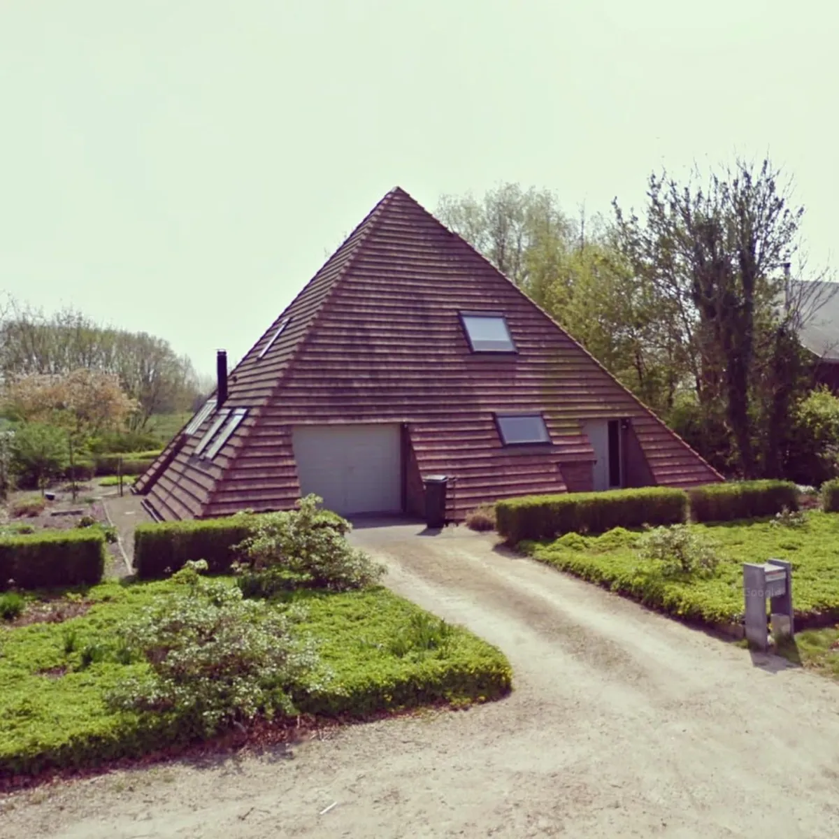 People in Flanders, Belgium, have a strange obsession with pyramid shaped houses