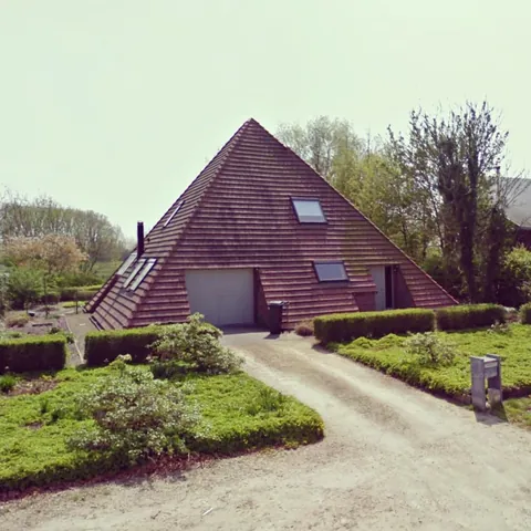 People in Flanders, Belgium, have a strange obsession with pyramid shaped houses