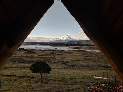 I too, woke up to this view of Cotopaxi in Ecuador last month!