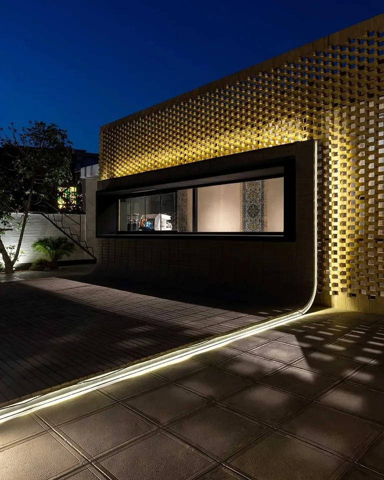 Outdoor café by kamakanstudio - Shiraz, iran. 