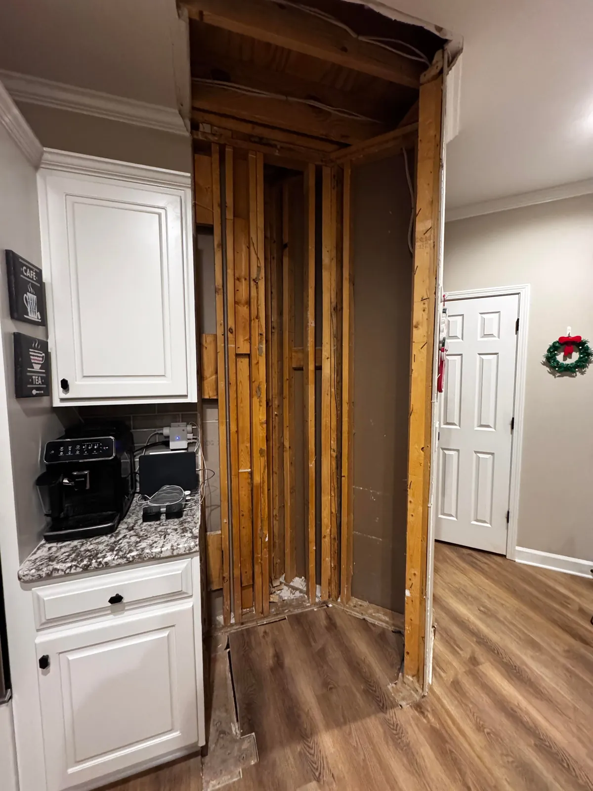 Second big home project! Gutted our old pantry closet