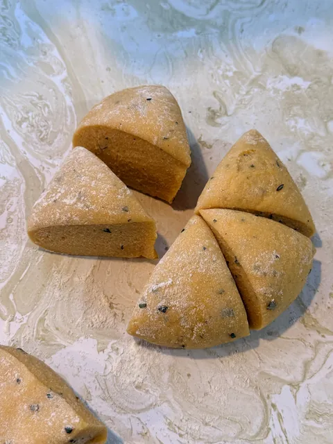 [homemade] Leftover cheesy potato filled ravioli in a sage and lemon turkey gravy sauce