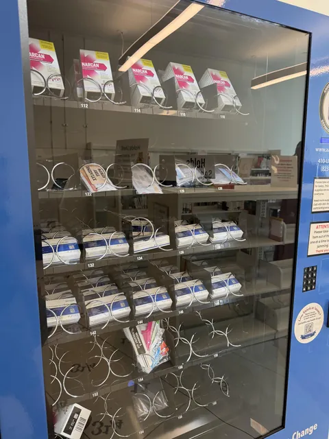 My local library has a vending machine with free Narcan, fentanyl test strips, covid tests, and woman’s toiletry kits. 