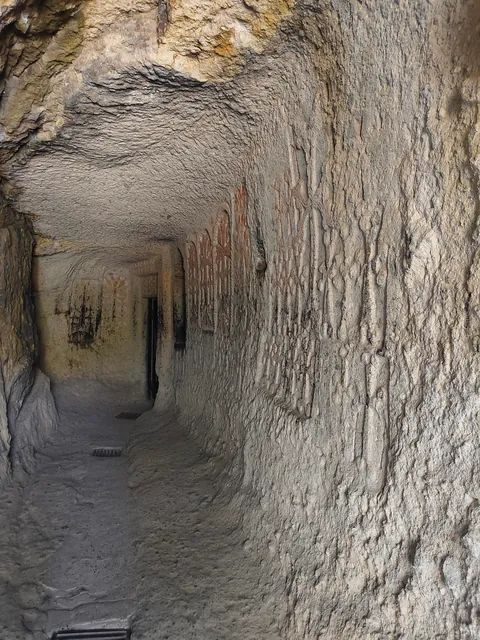 Geghard Monastery, partially carved into the rock. Armenia.