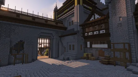 This castle took ~170 HOURS. Every room detailed!