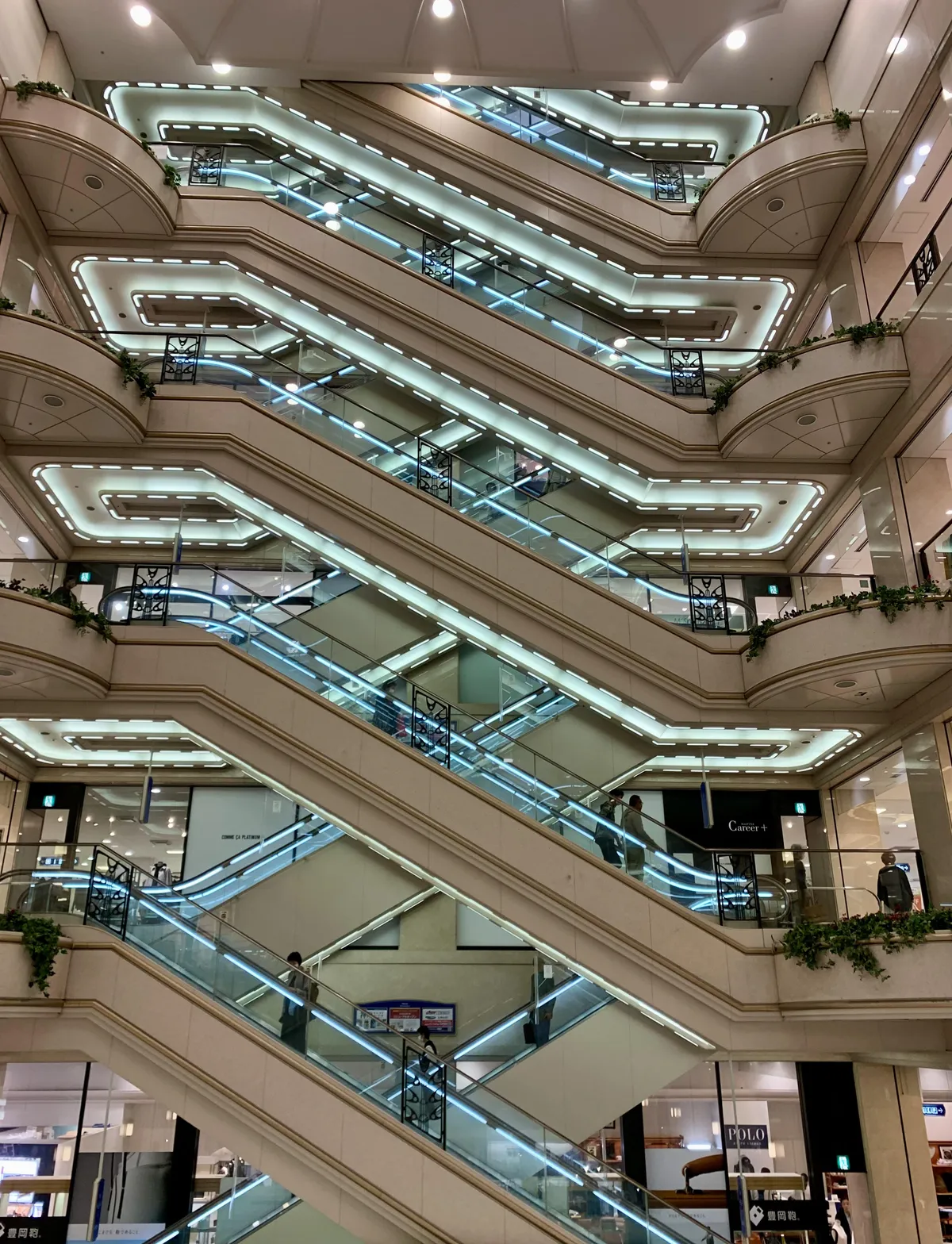 ITAP of a mall in Japan