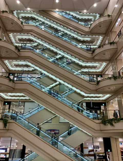 ITAP of a mall in Japan