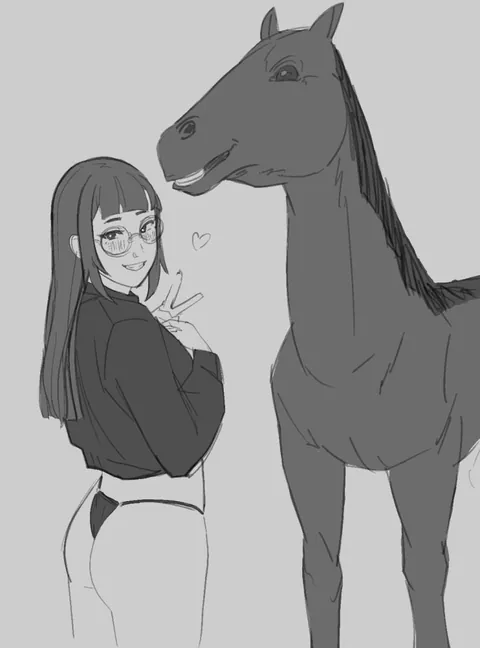 She can't get enough (lewdismug)