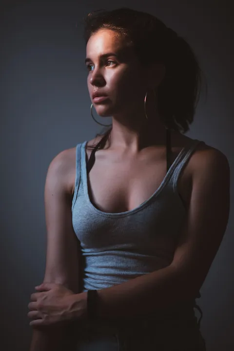 Self-portrait, Nikon D750 85mm, 2020