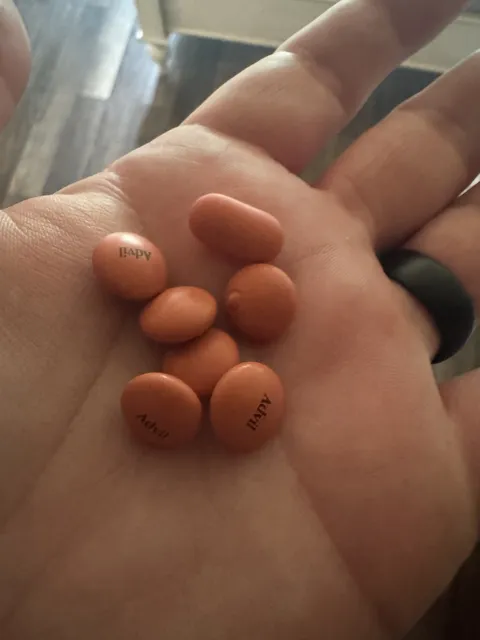 My bottle of advil had a long pill mixed in with all the circular pills