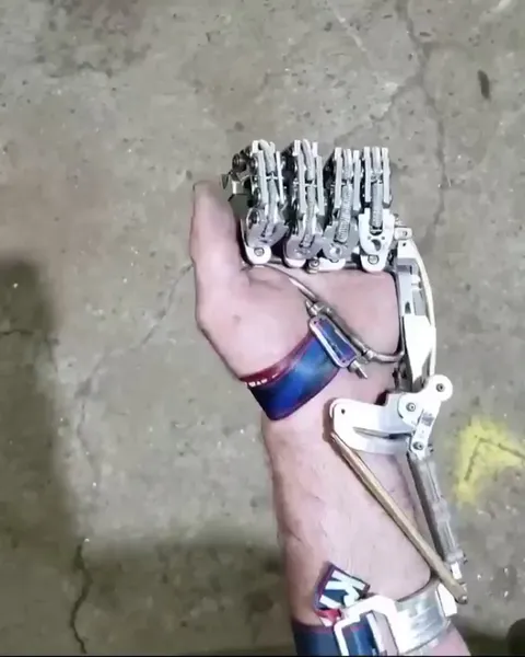 Engineers Insurance wouldn't Pay For A Prosthetic, So He Made His Own Prosthetic Hand