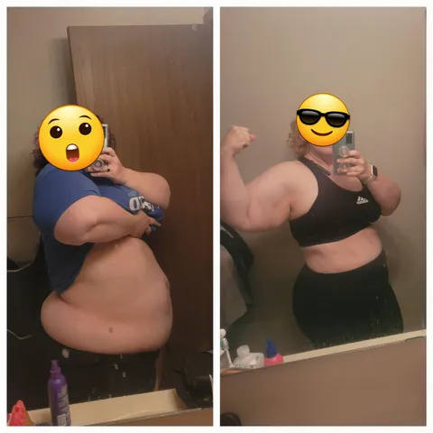 I've been losing weight since last October, down nearly 90lbs!