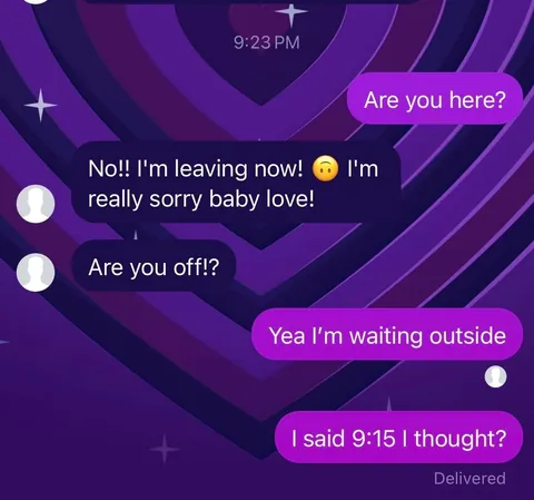 1 car and a partner that can’t tell time