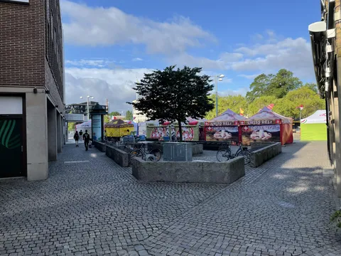 There is something going on today in Jonkoping, Sweden... the international foodmarket!