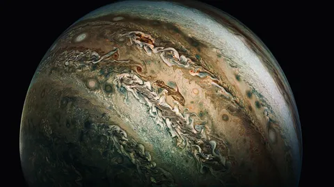The "Dolphin" spotted on Jupiter by NASA's Juno spacecraft during a flyby conducted on 29th October 2018