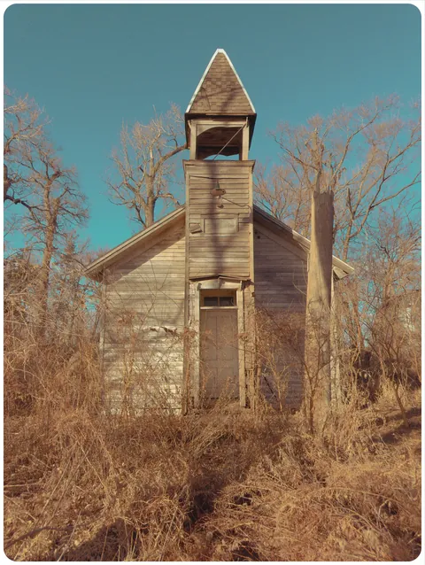 Abandoned One Room Schoolhouse - Nebraska