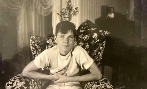This picture of my Great Grandpa at 15 in 1940 looks like it could have been taken yesterday