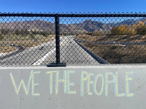 "FUND SNAP!" Overpass Protest - SLC 11.8.2025 [OC]