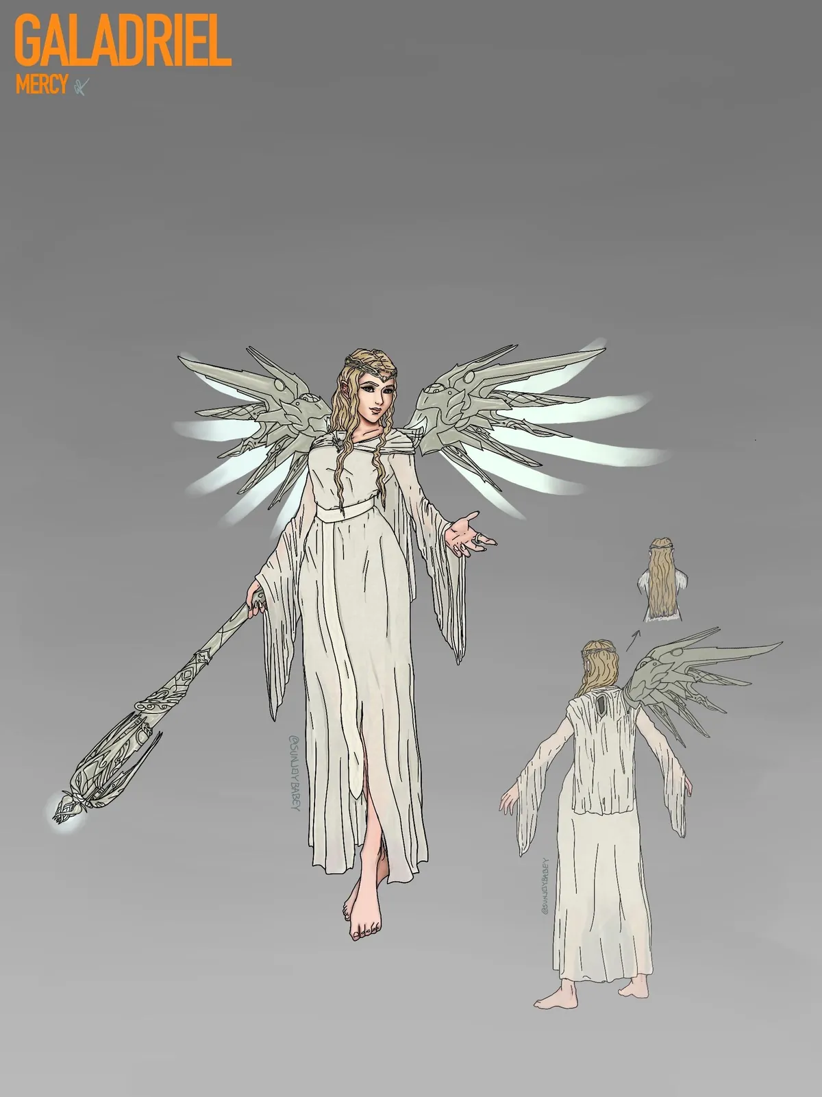 Finished my Lord of the Rings collab concept skins :)