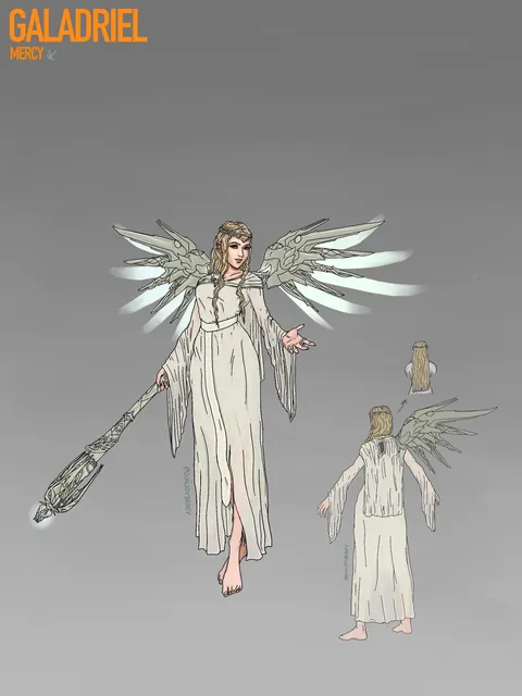 Finished my Lord of the Rings collab concept skins :)