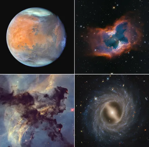 Hubble (space telescope) celebrates his 35th birthday with these targets
