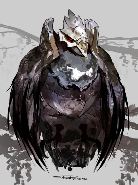 I painted Corviknight! [OC]