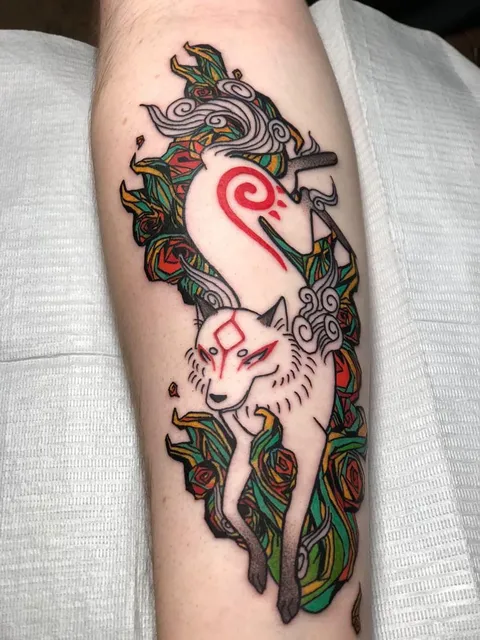 My first ever tattoo by Ciba at Hermetik Studio, Brazil