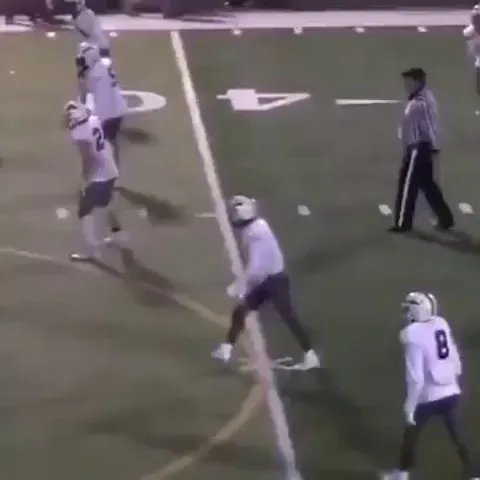 Does this count as an interception? Sheesh!