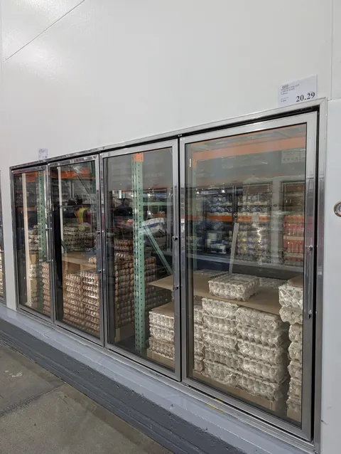 5 dozen Canadian eggs for $20.29CAD. Too bad America hates us.