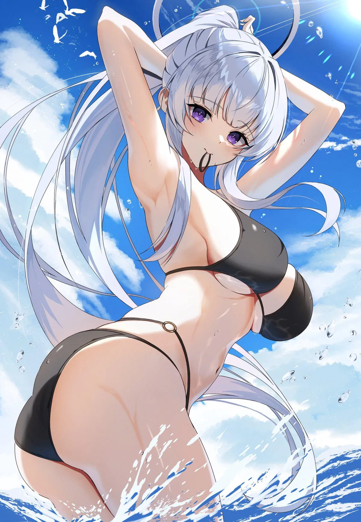 Noa at the beach [Blue Archive]