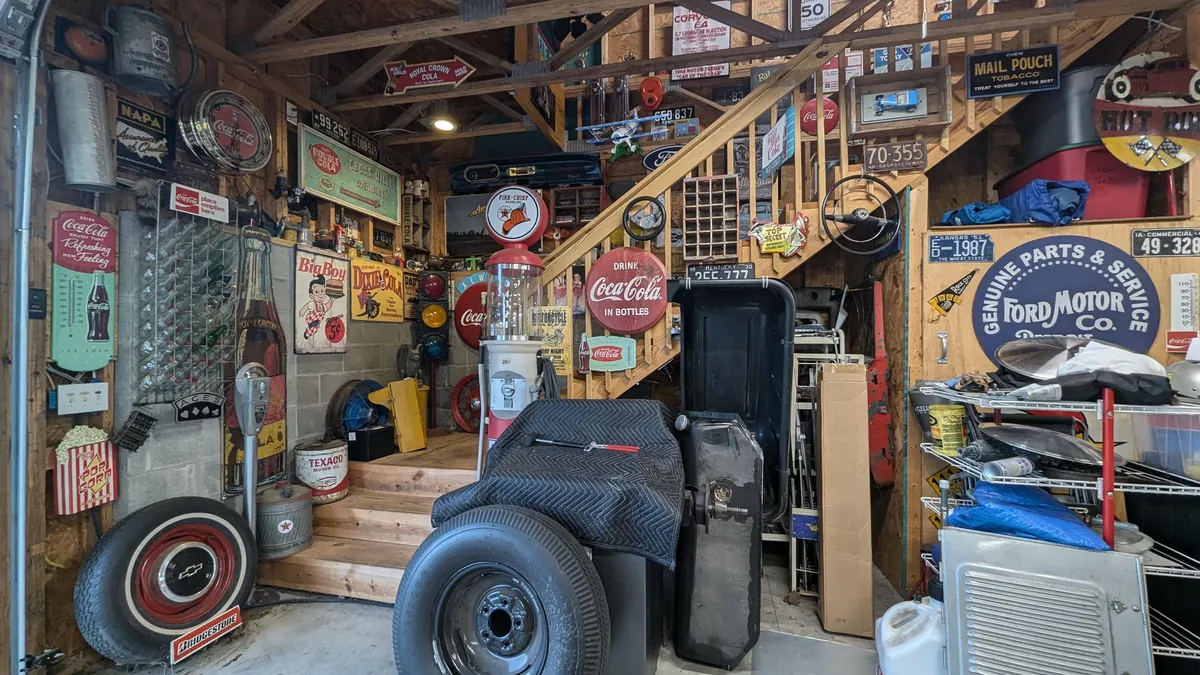 I heard y'all like old man garages...