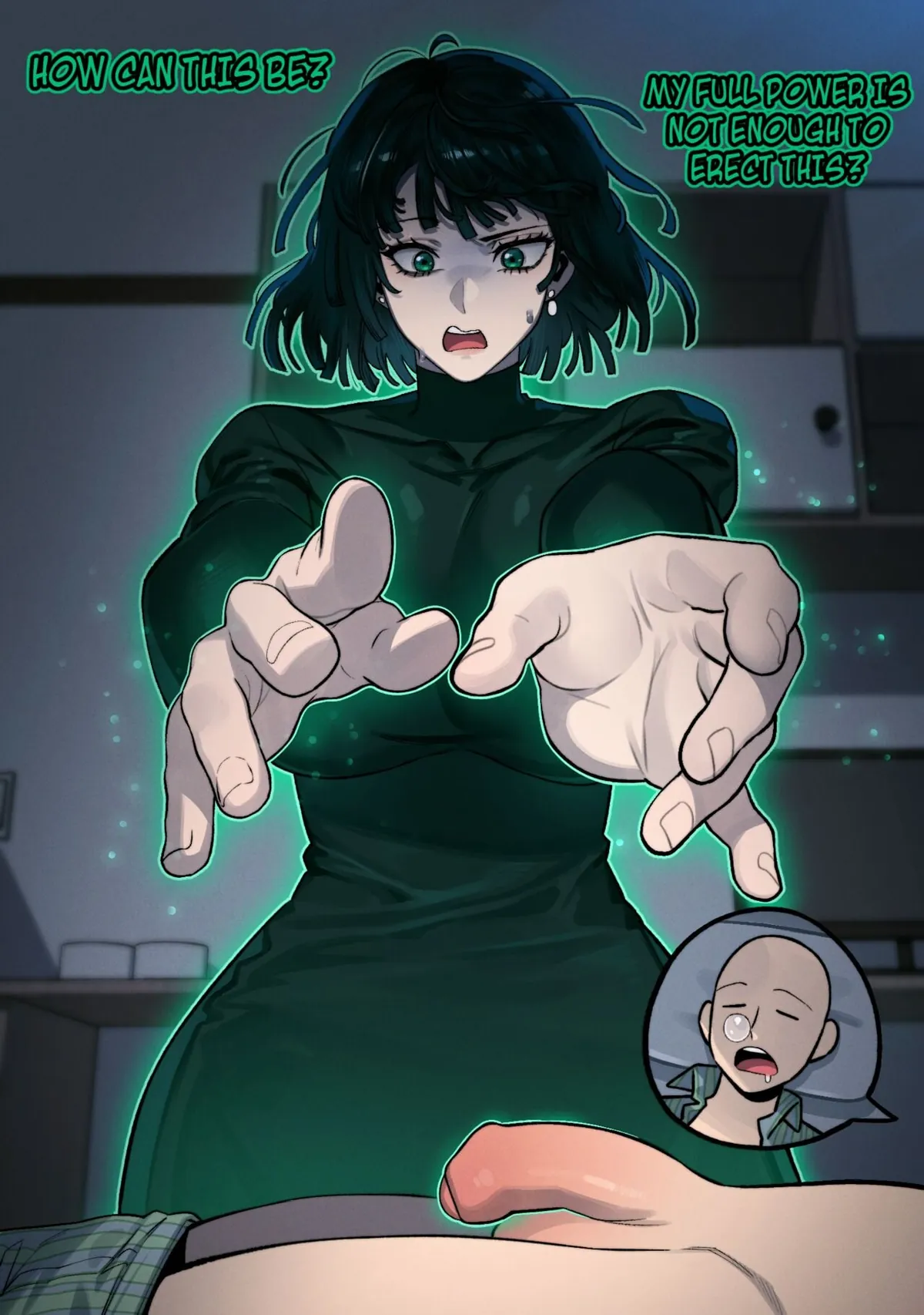 Fubuki wants to test the limits of her power [Artist: 6no1] (One Punch Man)