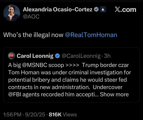 Imagine calling others illegal and then doing this. My boss is doing it why can’t I?