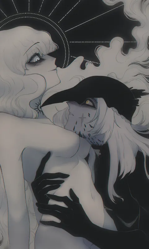 🖤Yuri Dark Fantasy Manga [Renna &amp; Lily] ⏰Closing Soon