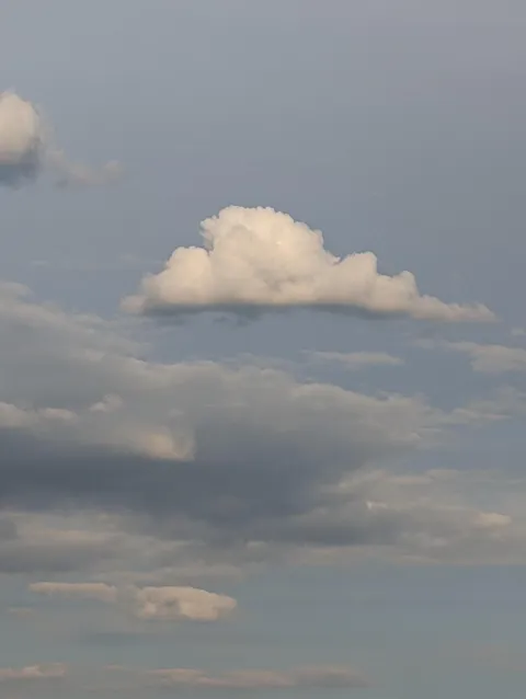Found a very cloud shaped cloud