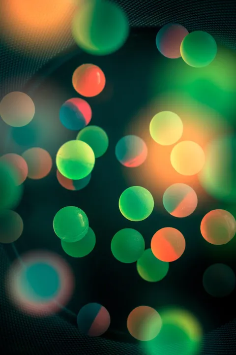 I threw some bouncy balls into an empty garbage can [color] [style]