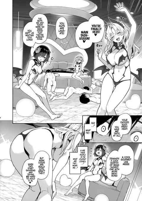 &lt;Succubus Student Council Milking Club&gt;