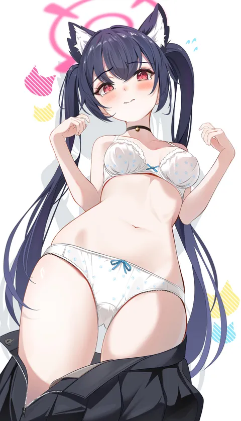 Amerika in her underwear