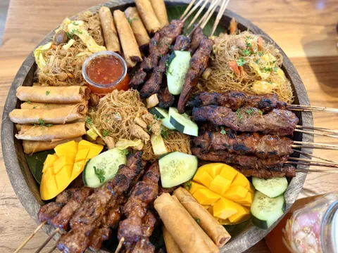 The Filipino platter I made for work!
