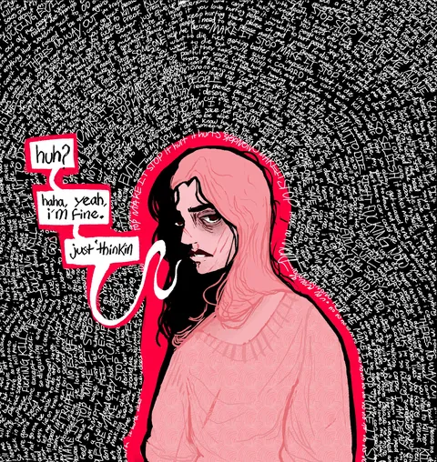 you just need a better mindset bro, BellaBayLeaf (me), Digital, 2025