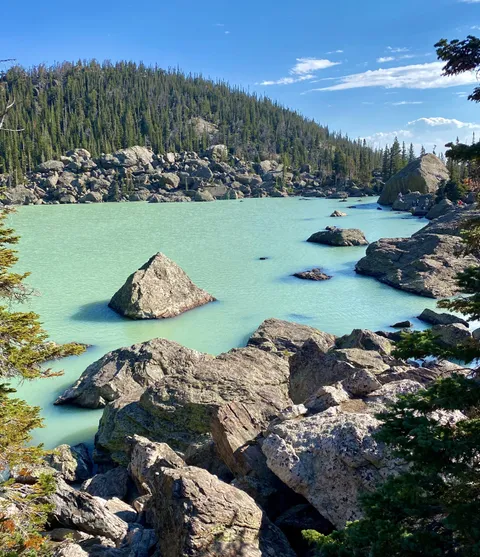 Lake Haiyah, Colorado (2572x2984)(OC)