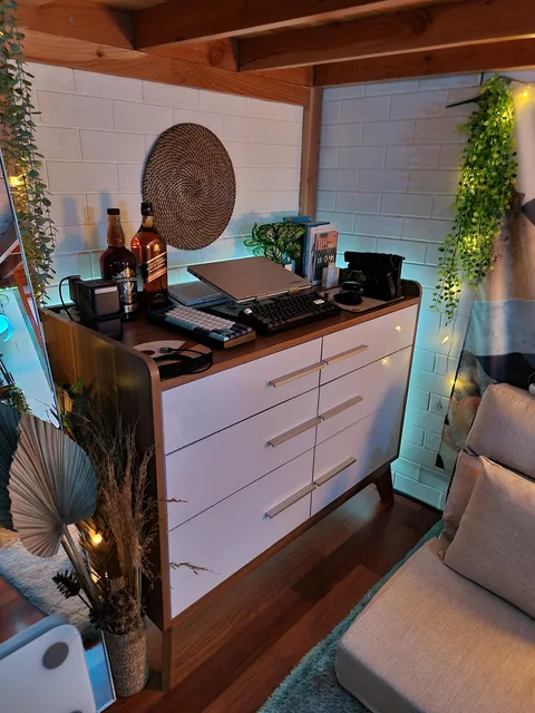 My Small 3-in-1 Room (Lounge/Chill, Workstation, &amp; Bed Area)
