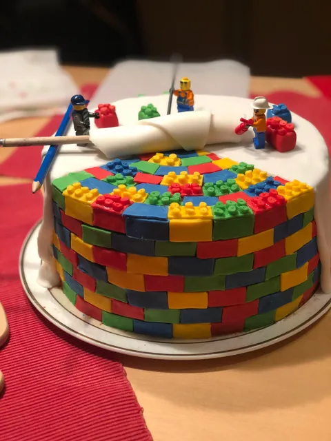 Best birthday cake ever under construction. Credits to my lovely girlfriend and her parents