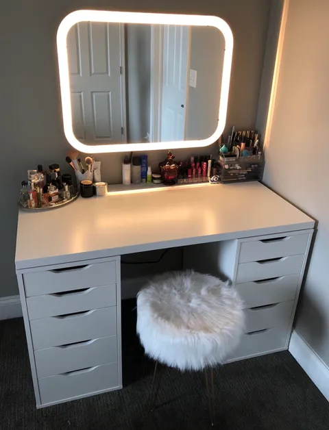 My very basic IKEA vanity